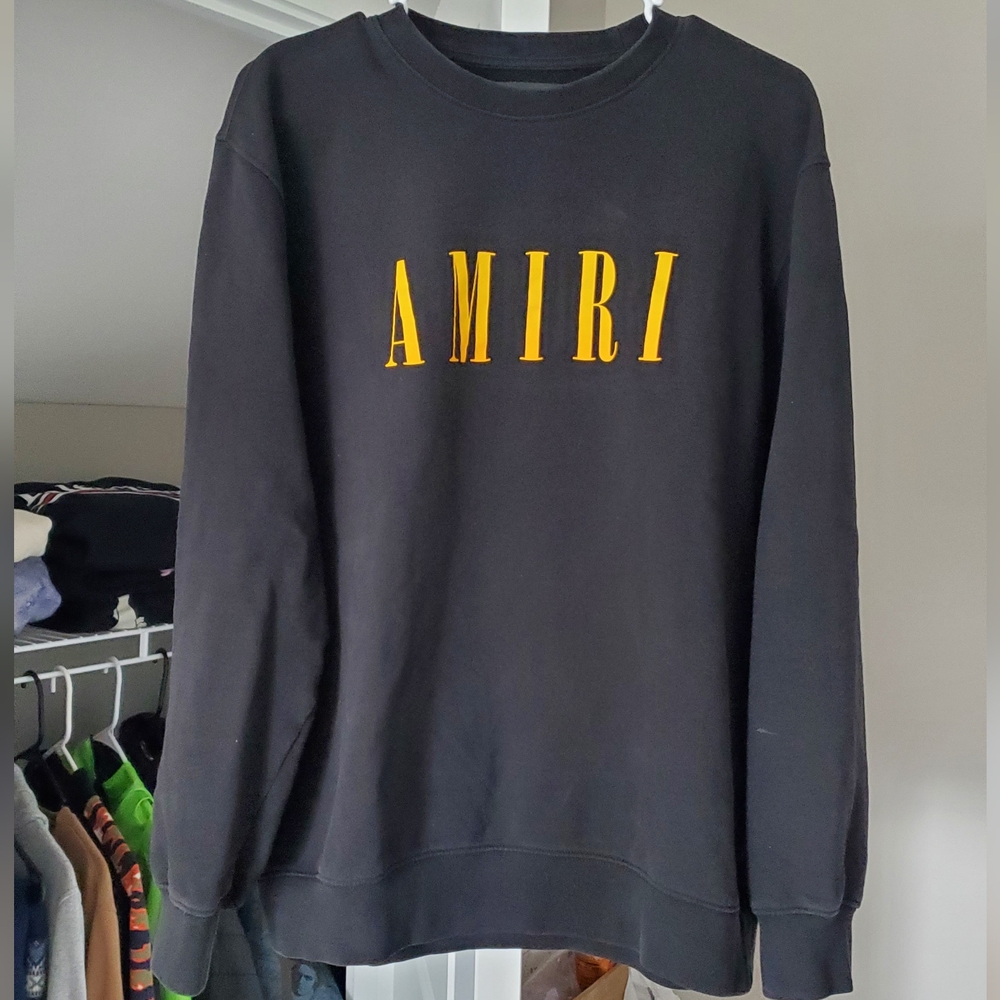 Amiri Crewneck Sweater Size Large